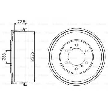 Navara (D40, D23) 2005  Kampana Arka  (Oem No:43206Eb360)
