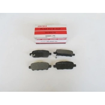 2002-2007 Nissan Xtrail Arka Fren Balatası 2,0-2,2-2,5 (Disk) (105.5X38X14) (Daıwa) (Adet) (Oem No:440608H385)