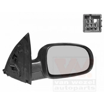 Opel Corsa C 2001 2006 Dış Dikiz Aynası Sağ Elektrikli (Füme) (Oem No:1428308)