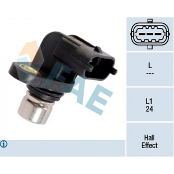 Astra H Corsa B C 96  Eksantrik Devir Sensörü 3 Fıslı (Oem No:6238110)