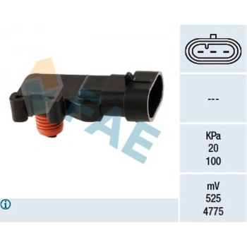 Astra G H Corsa C Vectra B C Zafira B Frontera B 2001 2006 Map Sensörü  (Oem No:6238120)