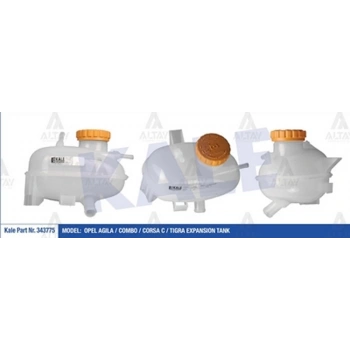 Yedek Su Deposu Corsa C 2002 Sonrası  Z10Xe-Z10Xep-Z12Xe-Z12Xep-Z14Xep (Kapaklı) (Oem No:1304234) (Adet)