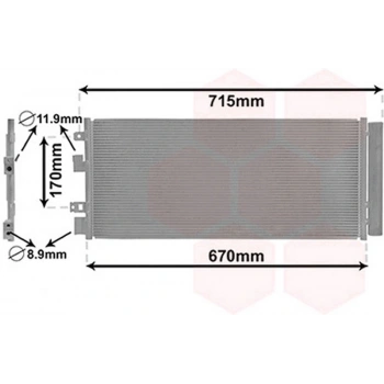 Corsa E 2015  Klima Radyatörü  (Oem No:1850441)