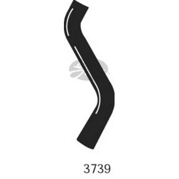 Corsa B 1993 2002 Radyatör Hortumu Alt  (Oem No:1337193)