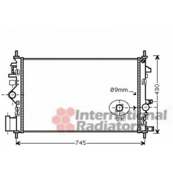İnsignia A 2009  Su Radyatörü Mt 680X398X16 Brazıng (Oem No:1300292)