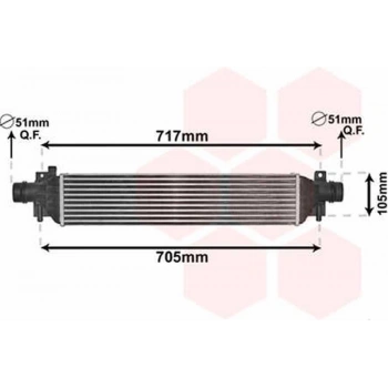 Mokka Trax 2013  Turbo Radyatörü Al Pl Brz (Oem No:1302263)
