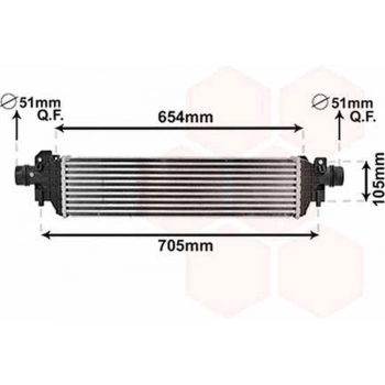 Mokka Trax 2013  Turbo Radyatörü Al Pl Brz (Oem No:1302264)