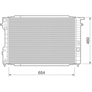 Omega B 1994 2003 Su Radyatörü At Brazıng (Oem No:6302007)