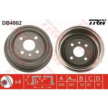 Astra F Vectra A 1993 2001 Kampana Arka  (Oem No:568057)