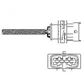 Astra G H Vectra C Zafira B 2004  Oksijen Sensörü Konum 1 (Oem No:855510)