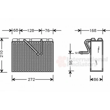 Vectra B 96  Evoparatör  (Oem No:1618178)