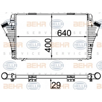 Vectra C Sıgnum 2004  Turbo Radyatörü Al Pl Brz (Oem No:6302059)
