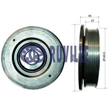 Movano Vıvaro Trafic Iı Master Iı 2001  Krank Kasnağı Klimalı (Oem No:4430728)