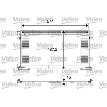 Vivaro 99  Su Radyatörü Klımalı (Oem No:4408646)
