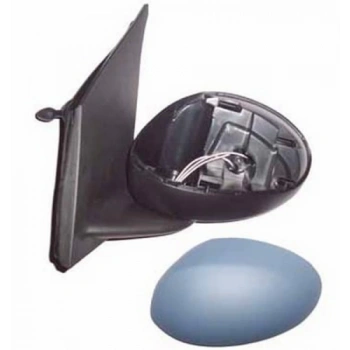 2006-2014 Peugeot 107 Kapı Aynası Sol Manuel Siyah-Gri Kapaklı (Tw) (Adet) (Oem No:8149Yc)