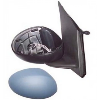2006-2014 Peugeot 107 Kapı Aynası Sağ Manuel Siyah-Gri Kapaklı (Tw) (Adet) (Oem No:8149Xw)