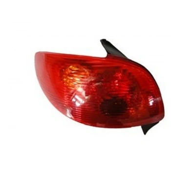2003-2009 Peugeot 206 Hb Stop Lambası Sol Kırmızı (5Kapı) (Pleksan) (Adet) (Oem No:6350S0)
