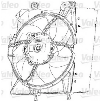 207 C3 2005  Fan Motoru  (Oem No:1253P8)