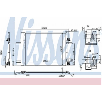 Grandland X 308 3008 2018  Klima Radyatörü  (Oem No:3644520)