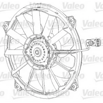 307 Y.M 308 C4 Partner Iıı 2004  Fan Motoru  (Oem No:1253K4)