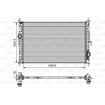 308 (T9) 2013  Su Radyatörü  (Oem No:9675747980)