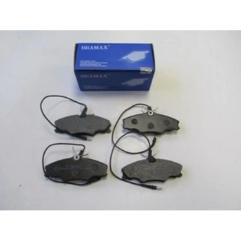 1995-2004 Peugeot 406 Ön Fren Balatası (4 Kablolu) (Disk)(129,7X52,9X18,5)(Bramax) (Adet) (Oem No:425132)