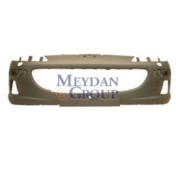 2004-2011 Peugeot 407 Ön Tampon Gri (Astarlı (Bant-Sis Delikli (Far Yıkama Delikli) Tw) (Adet) (Oem No:7401Rc)