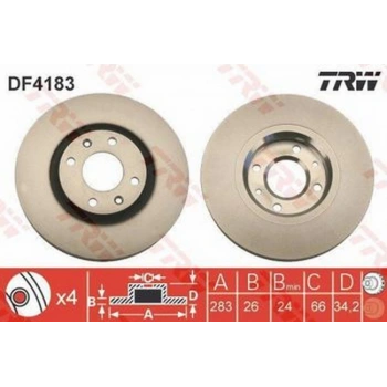 Ön Fren (Diski) Aynası Havalı C2 C3 C4 C4 C5 Xsara Iı Xsara Picasso Partner Iı P206 P207 P307 Partner Tepe Berlingo Iıı P308 P3008 5008 Ds3 C4 Iı Ds4 Ds5 (Havalı) (Takım) (Oem No:4246W8)