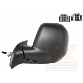 Partner Tepee 2008  Dış Dikiz Aynası Sol (Elektrıklı) (Oem No:8153Tp)