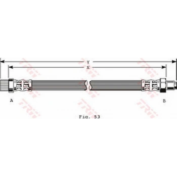 Berlingo   Partner 2004 2010 Fren Hortumu Ön Sag Sol (Oem No:480685)