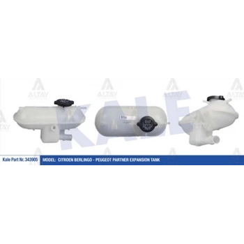 Yedek Su Deposu Partner Berlingo 2000 Sonrası  1.9 Dw8 (Kapaklı) (Oem No:1307Hn) (Adet)