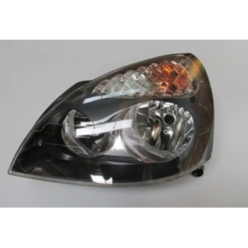 2002-2006 Renault Clio Sdhb Far Lambası Sol Elektrikli-Motorsuz Siyah 5Fişli (H1-H7) (Ayfar) (Adet) (Oem No:7701051769)