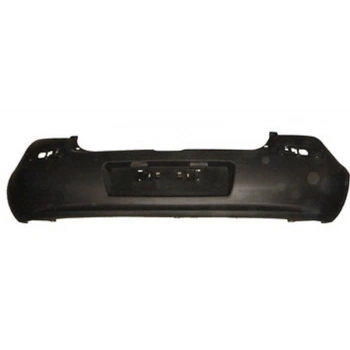 2006-2009 Renault Clio Hb Arka Tampon (Bant Delikli Siyah Tw) (Oem No:7701208678)