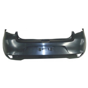 2009-2012 Renault Clio Hb Arka Tampon Siyah (Sensör Deliksiz (Tyg) (Oem No:7701479250)