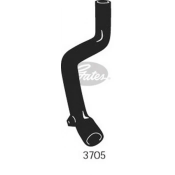 Clio I 88 98 Radyatör Hortumu Üst  (Oem No:6006003616)