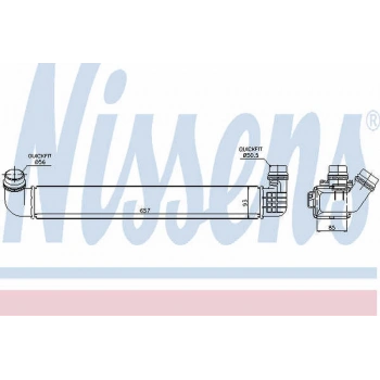 Fluence 2010  Turbo Radyatörü Intercooler Al Pl (Oem No:144966078R)