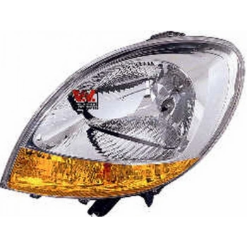 Renault Kango 2003 2008 Far Sol Sarı Sinyallı (Oem No:8200150614)