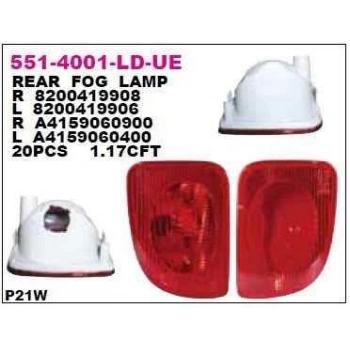 Renault Kango Iı 2008  Sis Lambası Arka Sağ Unıt..Ece. (Oem No:8200419908)