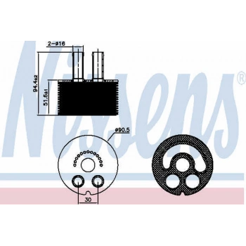 Movano A Master Iı 2001  Yağ Soğutucusu Full Ünıtelı (Oem No:4418430)