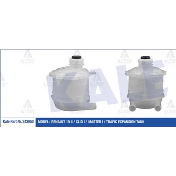 Yedek Su Deposu R19 Clio I Master Trafic 1990 Sonrası  (Kapaklı) (Oem No:7700810997) (Adet)