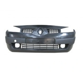 2003-2006 Renault Megane Iı Ön Tampon Siyah (Sis Delikli-Panjurlu-Küçük Armalı Kendinden Bantlı) (Lm) (Adet) (Oem No:7701474484)