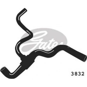 Megane I 97  Den İtibaren; Radyatör Hortumu Alt  (Oem No:7700829987)