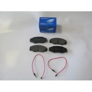 1989-1996 Renault R21 Concordemanager Ön Fren Balatası (2Kablolu)(Disk)(123X48,5X16)(Bramax) (Adet) (Oem No:7701202481)