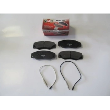 1989-1996 Renault R21 Concordemanager Ön Fren Balatası (2Kablolu)(Disk) (123X48,5X16)(Fmk) (Adet) (Oem No:7701202481)