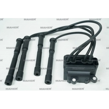 Ateşleme Bobini Clio Iıı 2005-2012 1.2 16V Twingo 1993-2007 1.2 Clio Iı 1998-2005 1.2 16V Symbol I 1998-2008 1.2 3 Cıvatalı Bujı Kablolu D4F (Oem No:8200025256) (Adet)