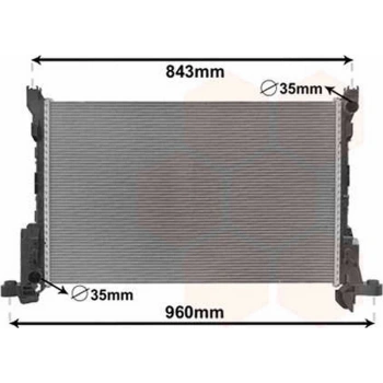 Trafic Iıı  Vivaro Fiat Talento   Nissan Nv300 2014  Su Radyatörü  (Oem No:214104966R)