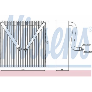 Polo Cordoba İbiza Fabia 2001 2010 Evoparatör 92191 (Oem No:6Q0820103A)