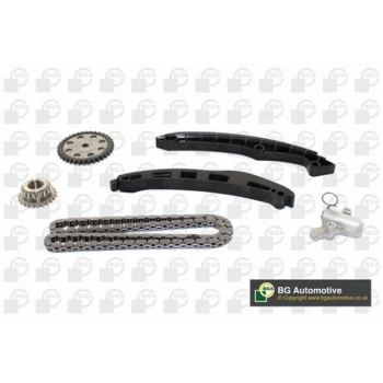 Golf5 Golf6 Jetta A3 Leon 2004 2013 Eksantrik Zincir Seti 10 Parça (Krank Dişlisi Büyük Olan) 03C109158A+03C109507M+03C109509M+03C109469K+03C109571F+N90256202+036109497C+N91048601+038103085E (Oem No:03C105209Ag)