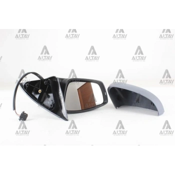 Dış Dikiz Aynası Toledo Rapid 2012-2015 Elektrikli, Isıtmalı, Astarlı Sol (Oem No:5Jb857507A9B9) (Adet)