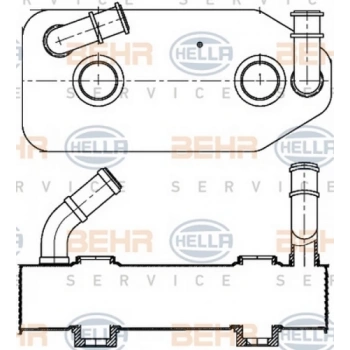 Golf4 Bora A3 Toledo 1997 2004 Şanzuman Yağ Soğutucu 8Mo 376 787 681 (Oem No:096409061G)